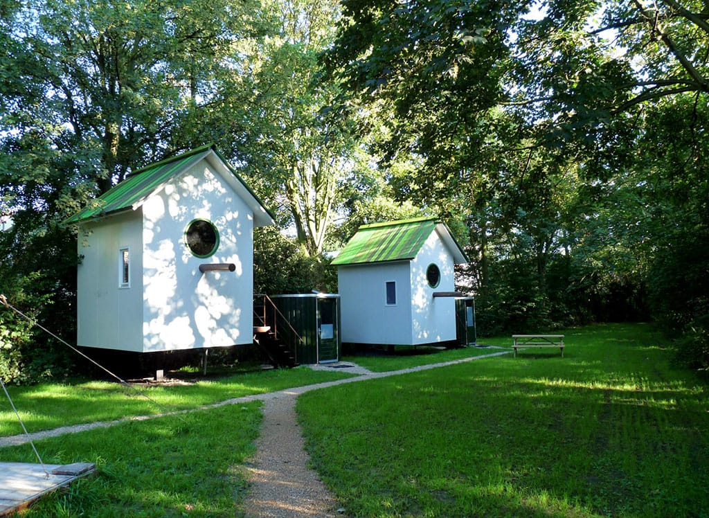 Bijzondere Overnachting Origineel Overnachten Slapen in een Vogelhuisje Vreemde Vogel Vlaardingen8