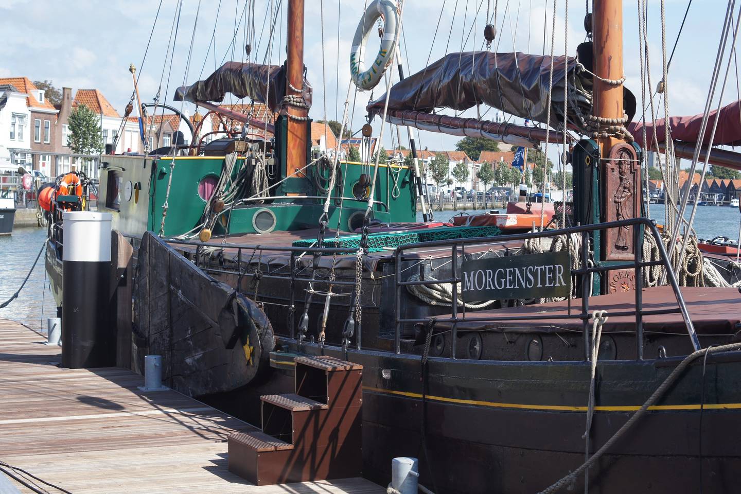 Bijzondere Overnachting Origineel Overnachten Slapen op de klipper Morgenster in het Zeeuwse Zierikzee1