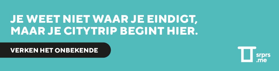 Je weet niet waar je eindigt, maar je citytrip begint hier.