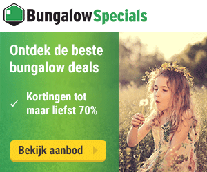 Ontdek de beste bungalow deals bij BungalowSpecials