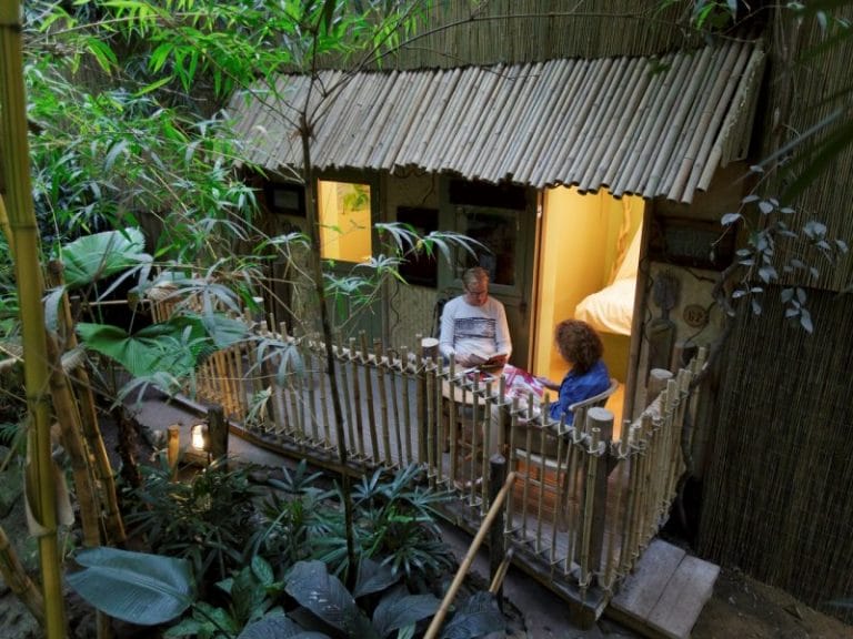 Bijzondere Overnachting Origineel Overnachten Slapen in de Jungle Cabana van Center Parcs Het Heijderbos 1