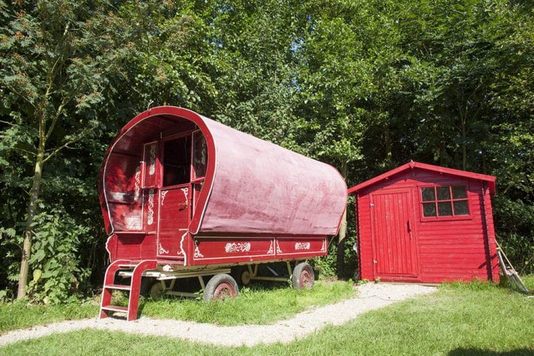 Bijzondere Overnachting Origineel Overnachten Slapen in een pipowagen Vreemde Vogel Vlaardingen1