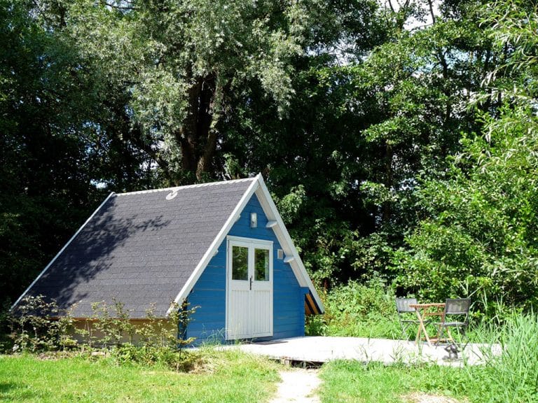 Bijzondere Overnachting Origineel Overnachten Slapen in een romantische waterhut Vreemde Vogel Vlaardingen1