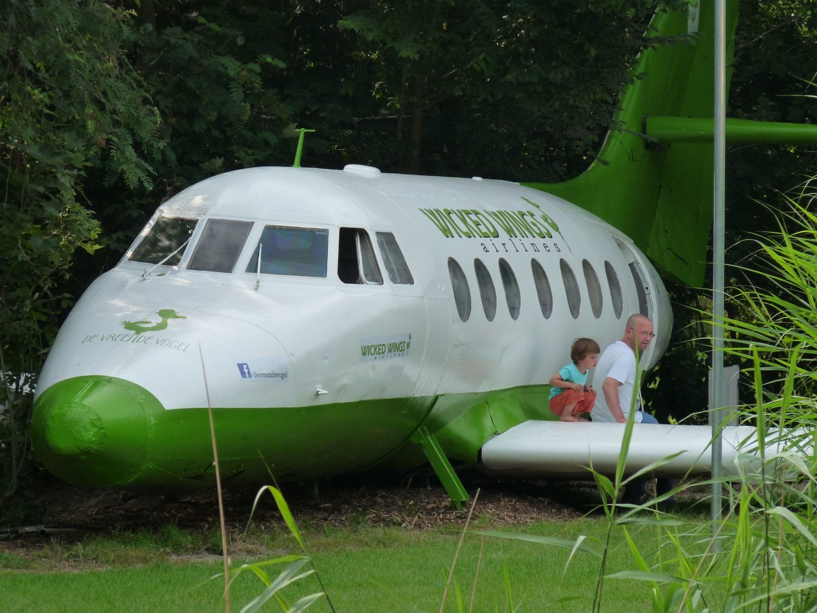 Bijzondere Overnachting Origineel Overnachten Slapen in een vliegtuig Vreemde Vogel Vlaardingen2