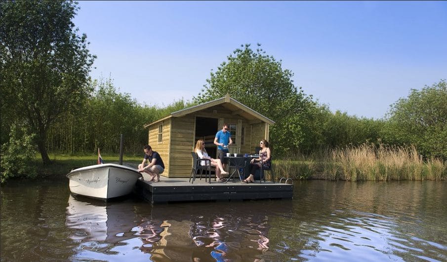 Ecovlot De Heen Steenbergen Slapen op het water 2