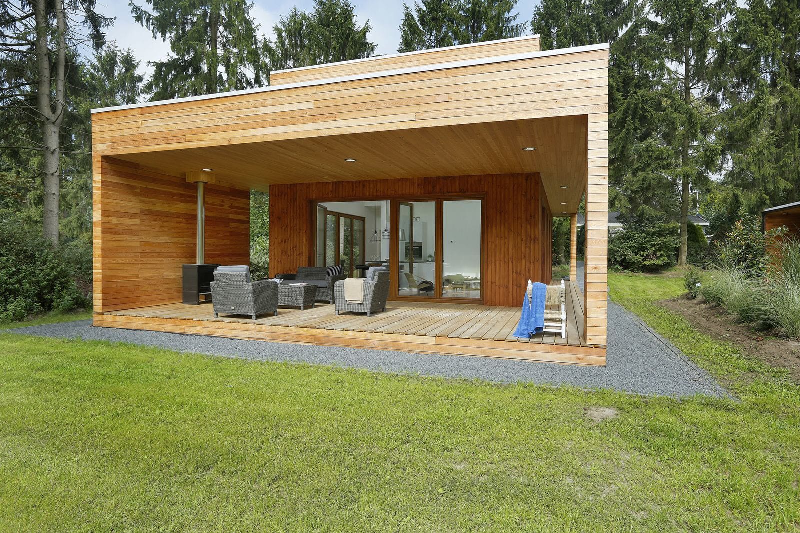 Luxe natuurlodge Woody Lodge Valerie Schuttenbelt in de bossen van Twente 1