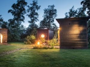 Slapen in een Twentse sterrenkubus Lattrop sterrenhemel 6