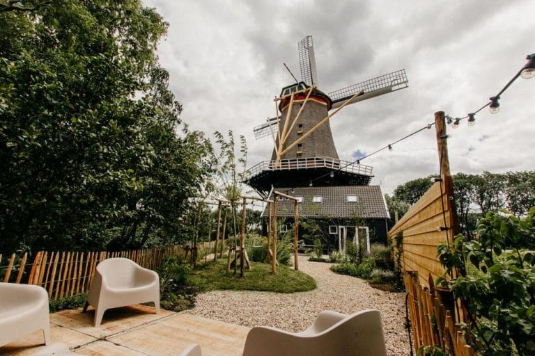Slapen in een molen met bedstee in Arkel 5