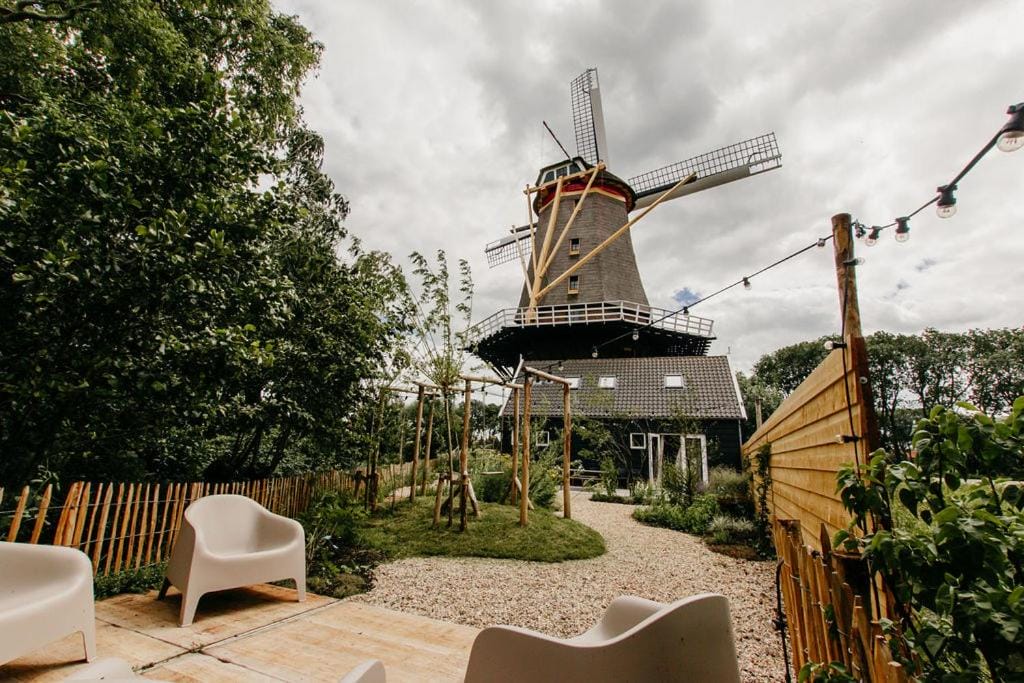 Slapen in een molen met bedstee in Arkel 5