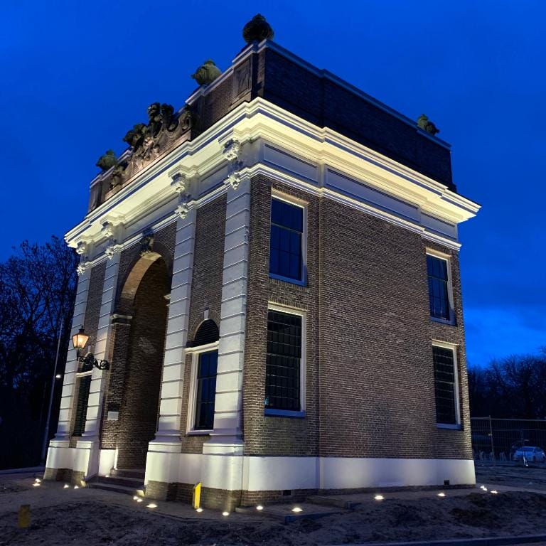 Slapen in een oude stadspoort De Koepoort Middelburg 2